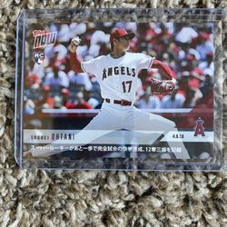 Baseball Card Rookie - Shohei Ohtani 