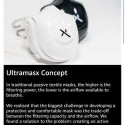 Ultramasx UltraOne Filtered Face Mask 