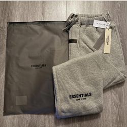 Essentials Fear of God pantsOat meal grey size small