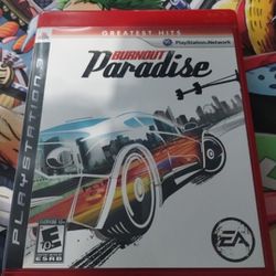 Burnout Paradise PlayStation 3/PS3 (Read Description)