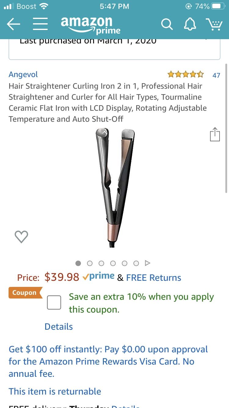 Hair curler and straightener