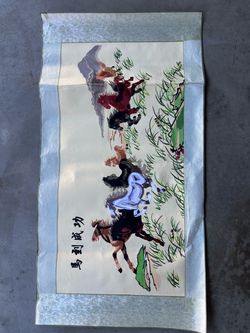 Brand New Silk Embroidery Art