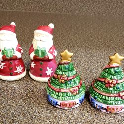 Christmas Salt & Pepper Shakers $5 Each 