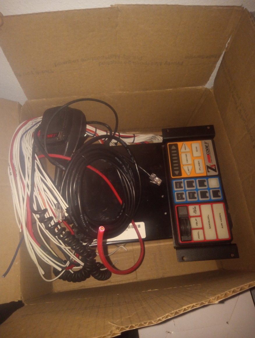 Code 3 Siren & Speaker Kit, Brain And Control Board