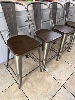 4 X STOOLS