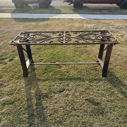 Vintage Wrought Iron Table