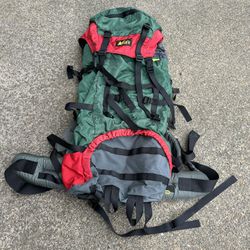 Vintage REI Trekking Hiking Backpack Large Padded Adjustable 90s Bag