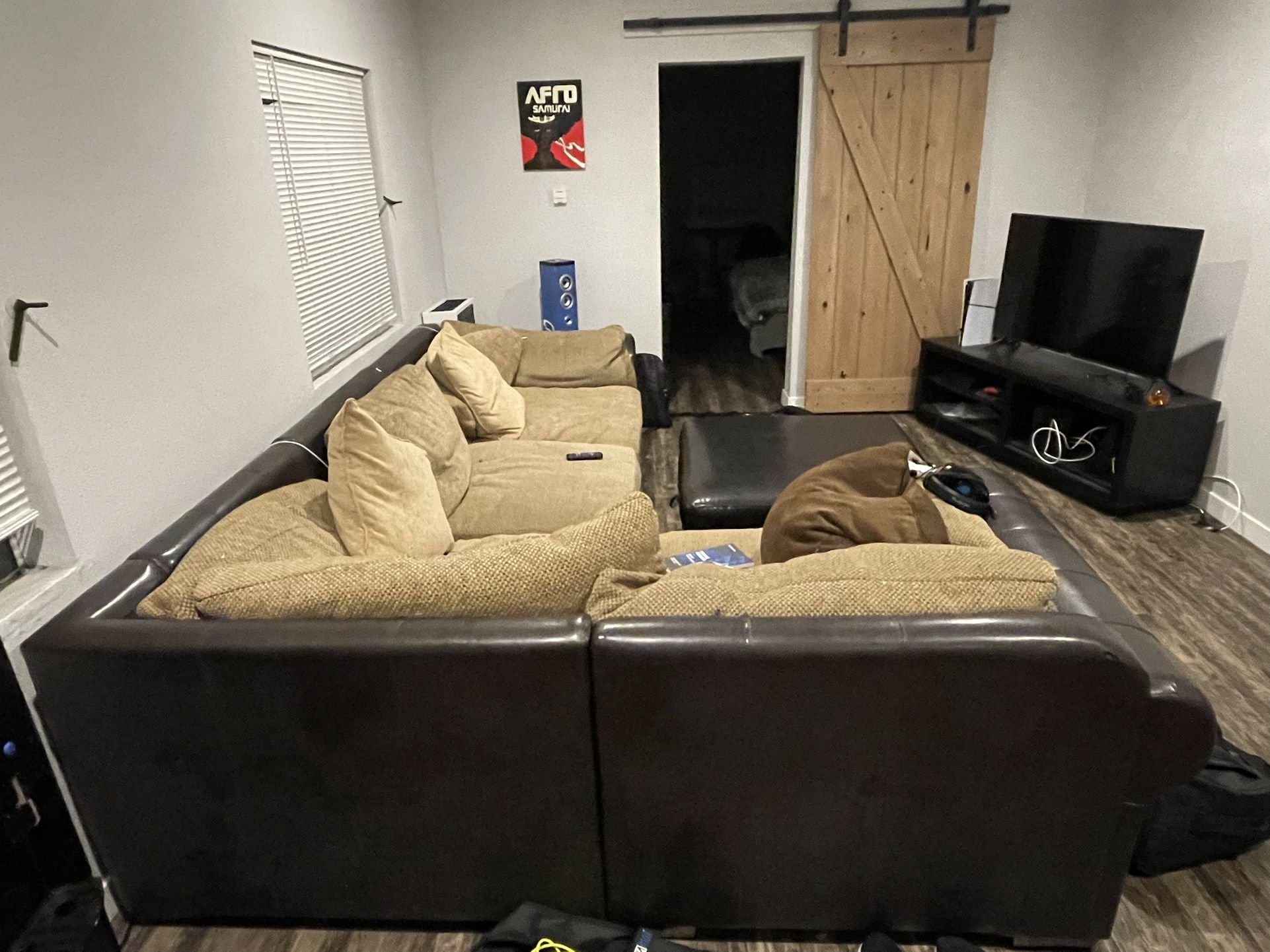 Couch and Ottoman