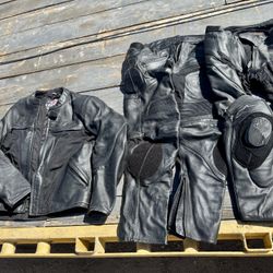 Men’s Leather Riding Suit 