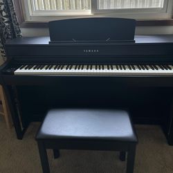 Yamaha Clavinova Digital Piano With Bench