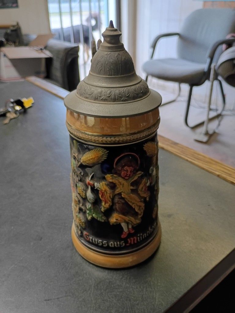 Old German Beer Steins,