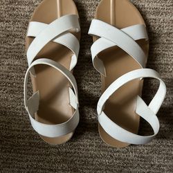 White Sandals 