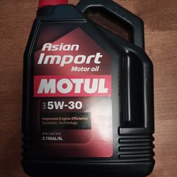 Motor Oil 5W-30 Import Over 5 Quarts NEW SEALED