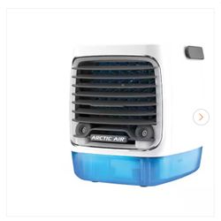 Turbo Chill Desktop Evaporative Space Cooler with LED Nightlight