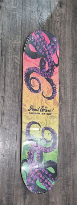 Food Wars Skateboard Deck