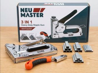 Neu Master 3-in-1 Heavy Duty Staple Gun NHT0050
