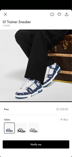 LV Trainer Sneaker-size 10UK