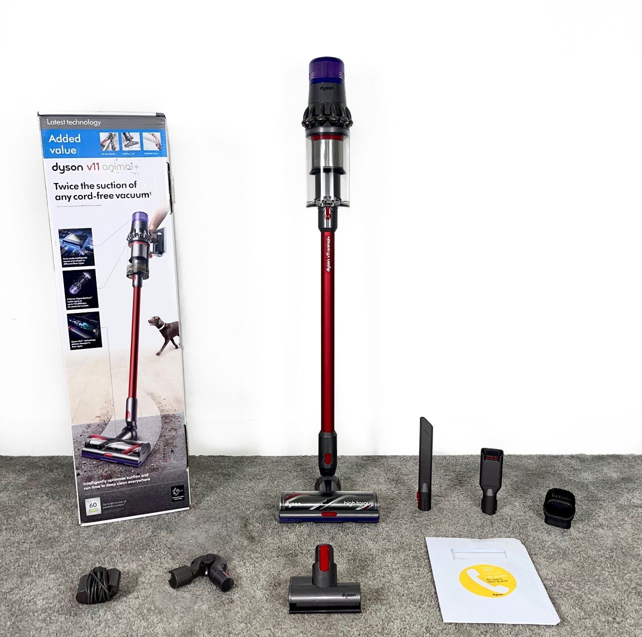 Dyson Cyclone V11 Animal + Handheld Stick Cordless Vacuum Cleaner w/ attachments 