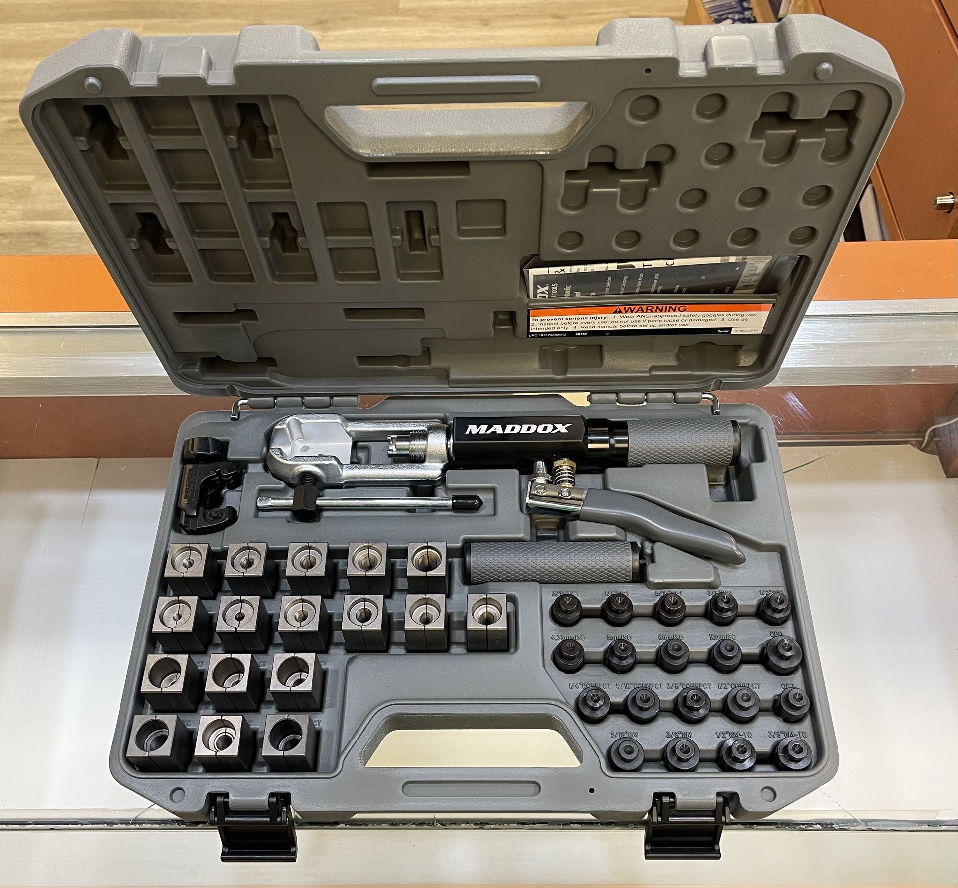 MADDOX 56 Pc. Universal Hydraulic Brake Flaring Tool