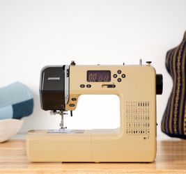 Janome G+I 50 Stitch Computerized Sewing Machine with 3 One-Step Buttonholes, LCD Screen, Needle Threader, Speed Control, Needle Up/Down