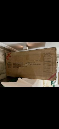 Arched Bookcase Shelf Unit in Box