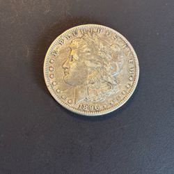 1896 O Morgan Silver Dollar