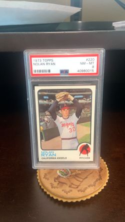1973 Topps Nolan Ryan PSA 8