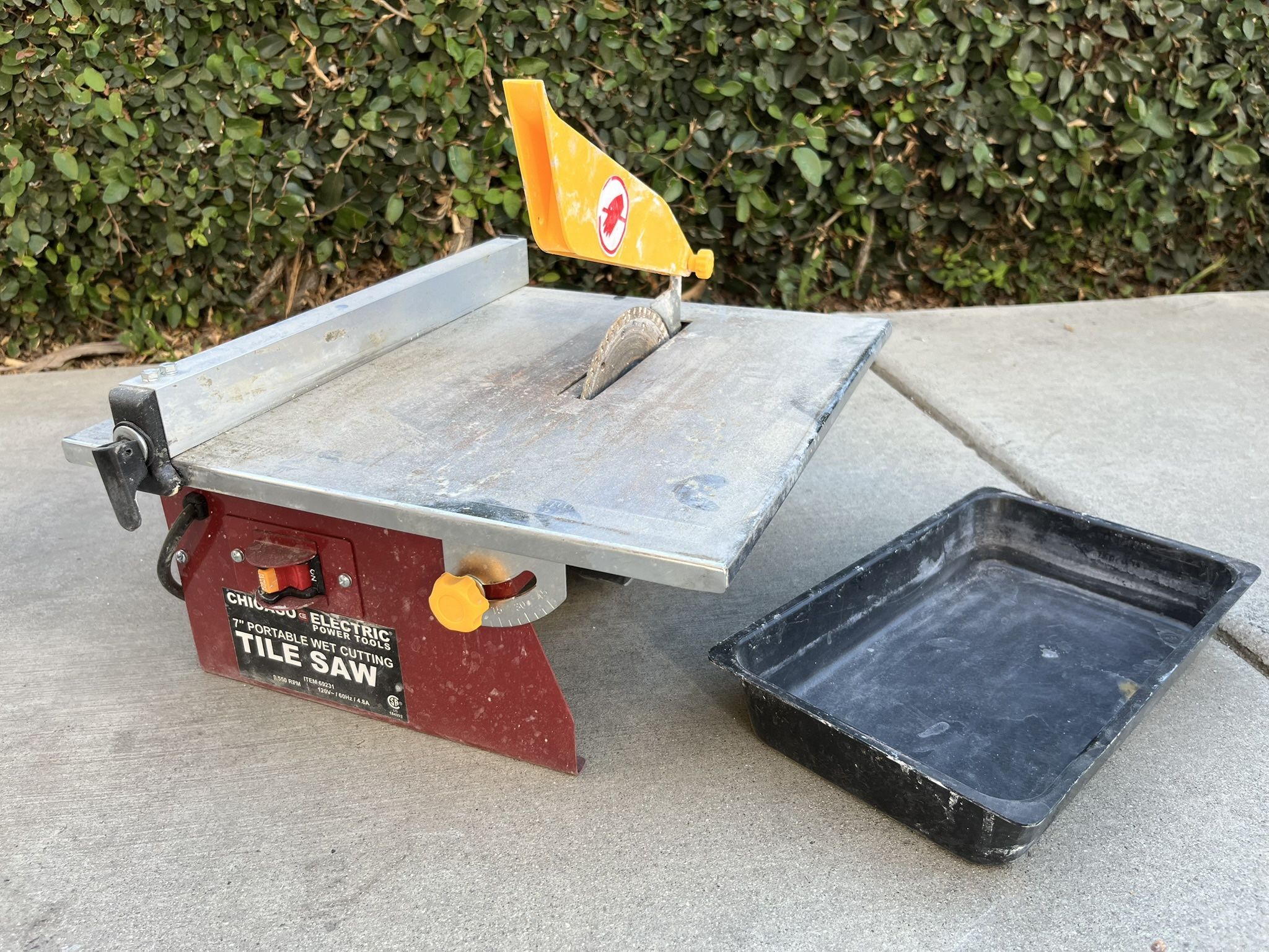 7” Portable Wet Cutting Saw