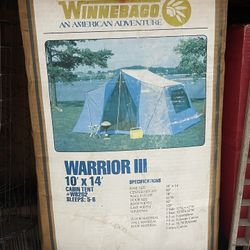 NEW Winnebago 10’ X 14’ Cabin Tent