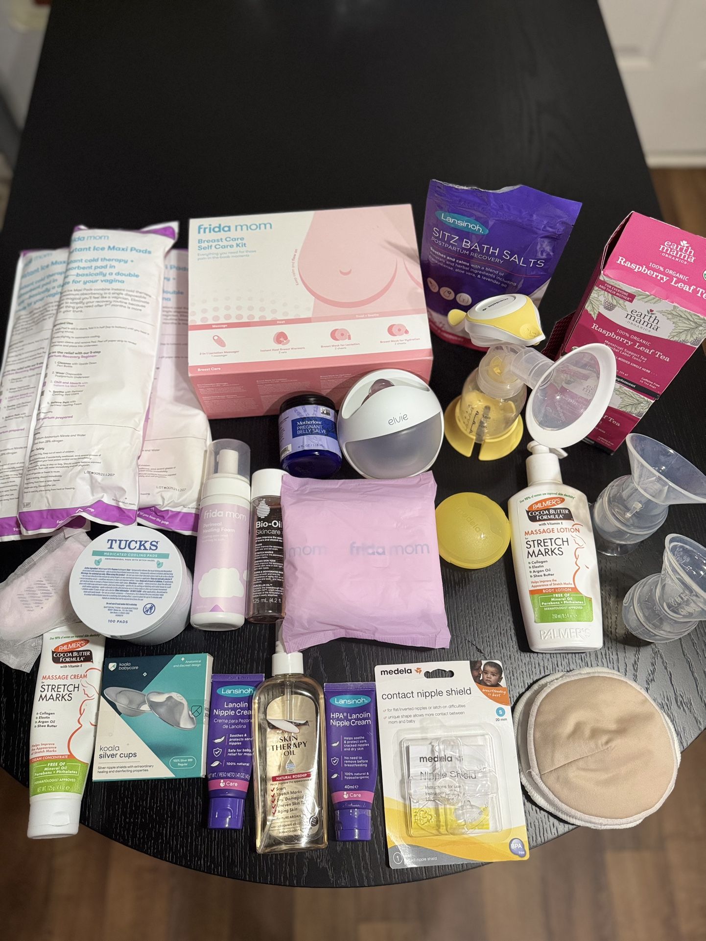 Ultimate Postpartum & Breastfeeding Bundle – Frida Mom, Medela, Elvie, Recovery Wraps & Nursing Gear