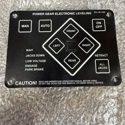 RV/MOTORHOME LEVELING CONTROL PAD