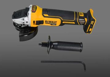 DeWalt DCG405B 20V MAX XR 4.5" Slide Switch Small Angle Grinder 