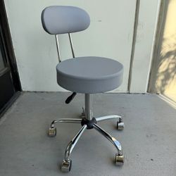 New In Box 14 Inch Diameter Seating Height From 19.5” To 25.5” Tallest Dental Hair Salon Tattoo Parlor Stool Adjustable Chair 