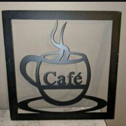 Metal Café Decor