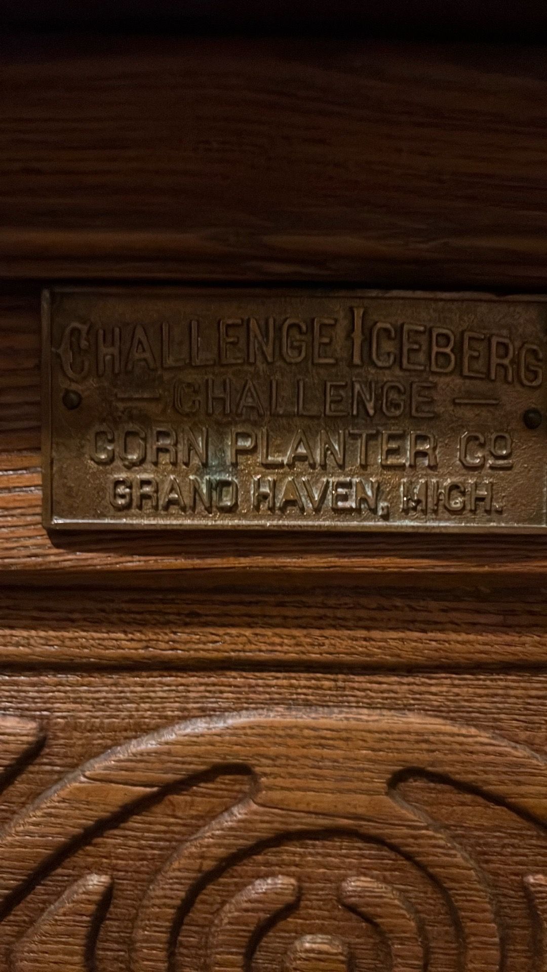 Antique ice box