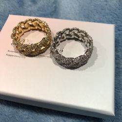 Moissanite Rings Pick One Size 11 Only 