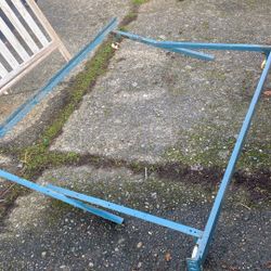 Queen Full Bed Frame Price 20$. Pick Up. In E.  Side.  Tacoma 