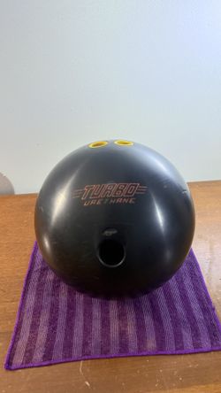Ebonite Turbo Urethane bowling ball 15lb Black
