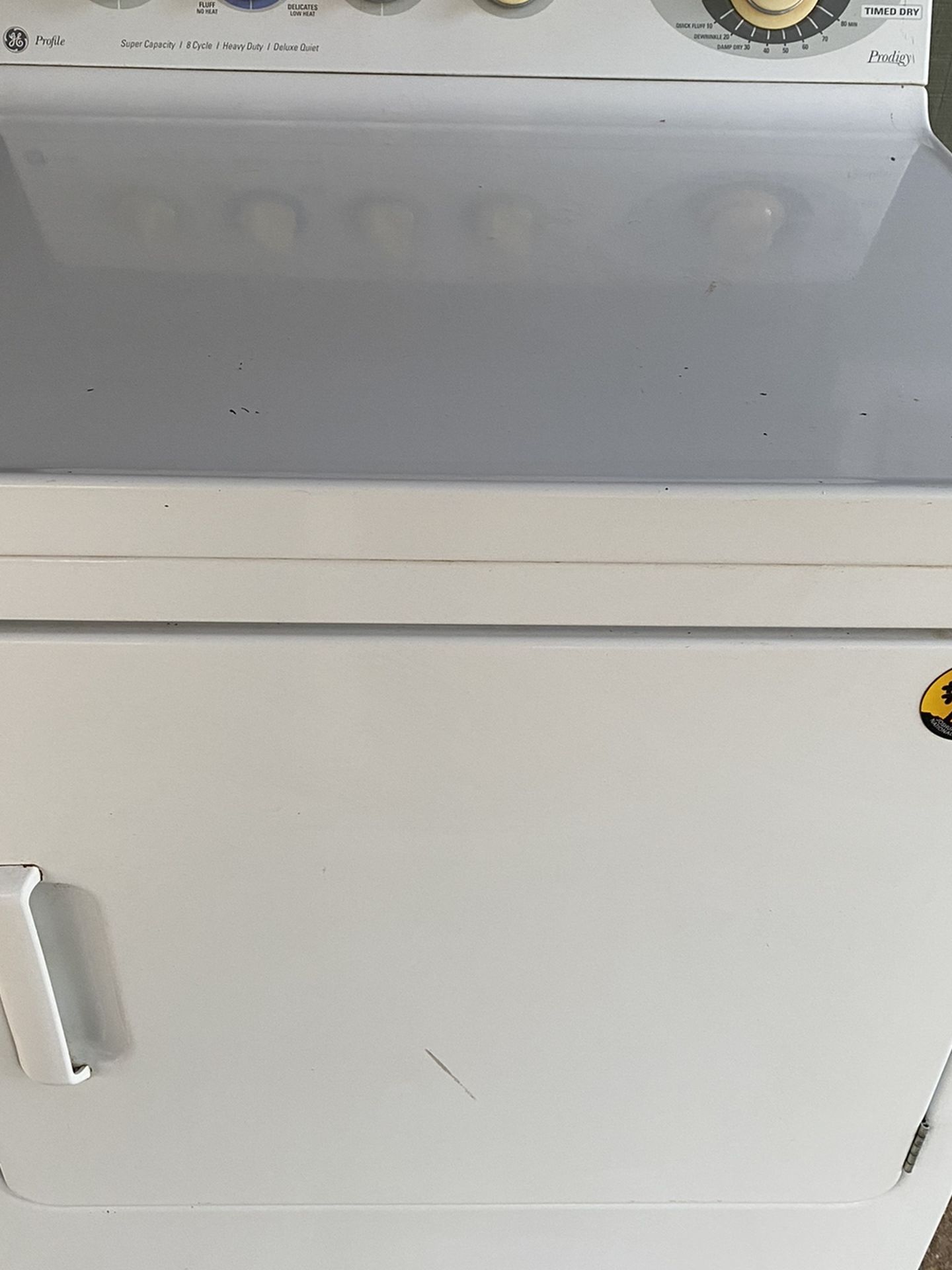 GE Profile Prodigy Dryer