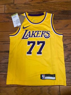$60 Yellow, White Or Purple Lakers Luka Doncic Jersey The New Labron