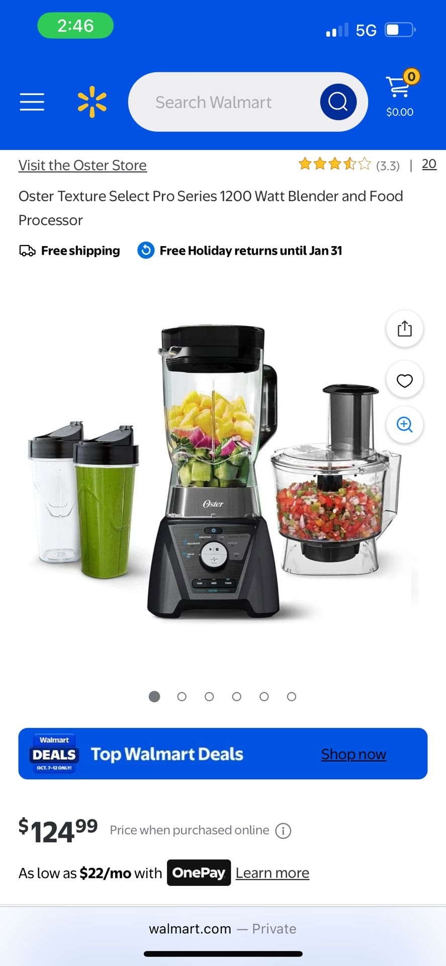 Oster Blender And Food Processor NEW IN BOX