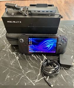 ASUS ROG Ally X ITB Black Handheld PC Console Dock, Case, Box Bundle/EXCELLENT