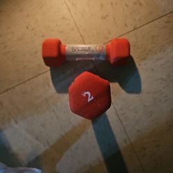2-2 Lb Hand Weights