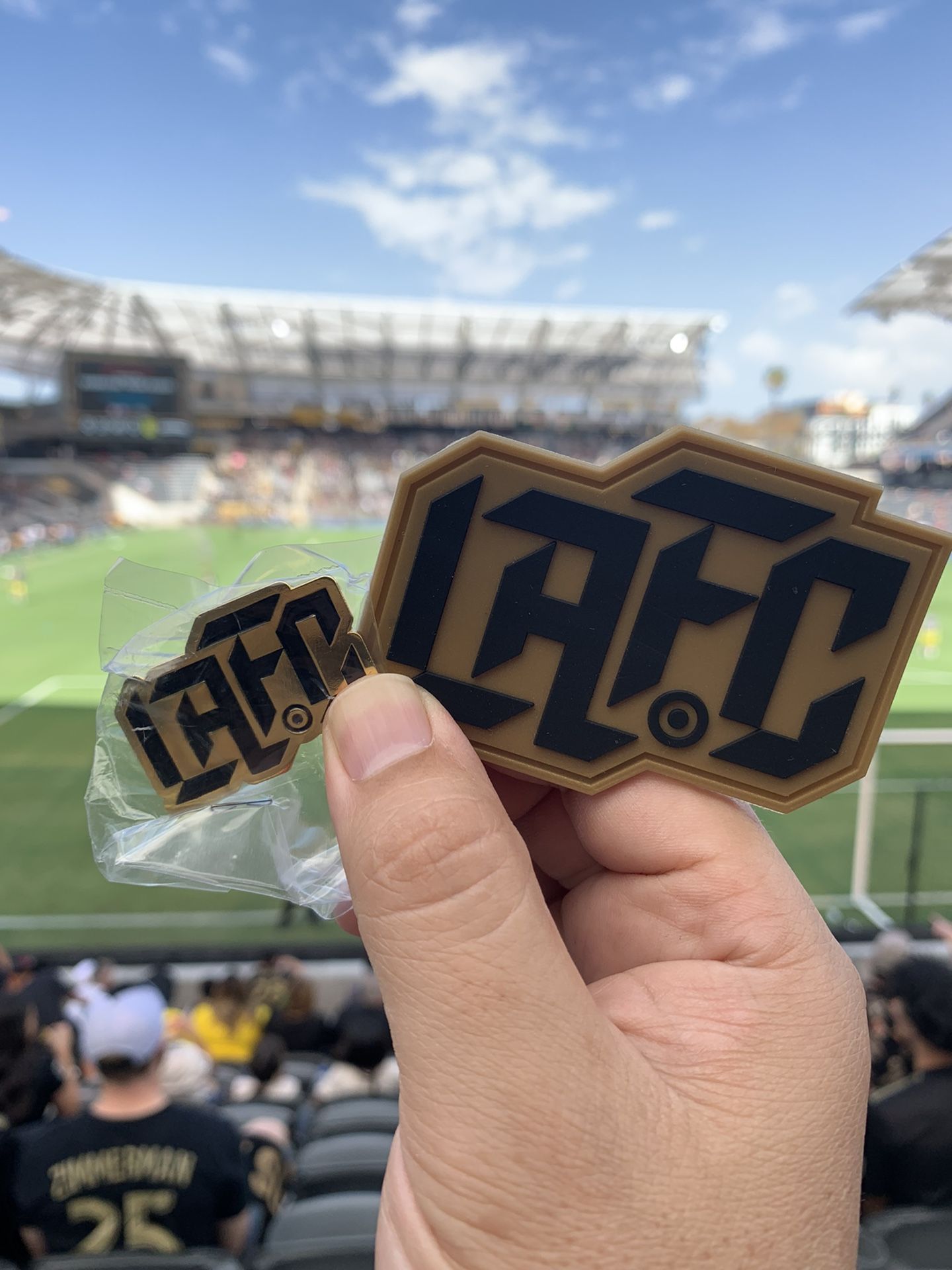 LAFC MLS 2022 Champions-Patch And Pin Bundle LAFC-HQ Exclusive