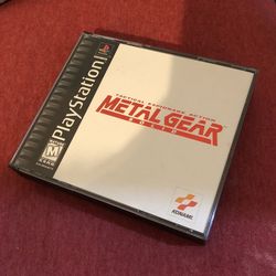 Metal Gear Ps1 1998