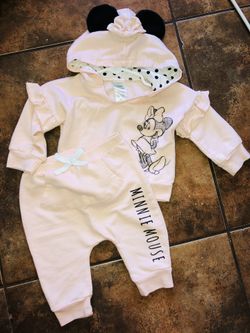 Disney Minnie Mouse - Jogger Set - 3/6m