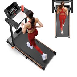 Treadmill With Removable Desk