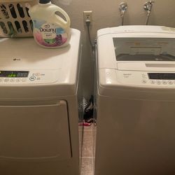 LG Electric Washer And Dryer 