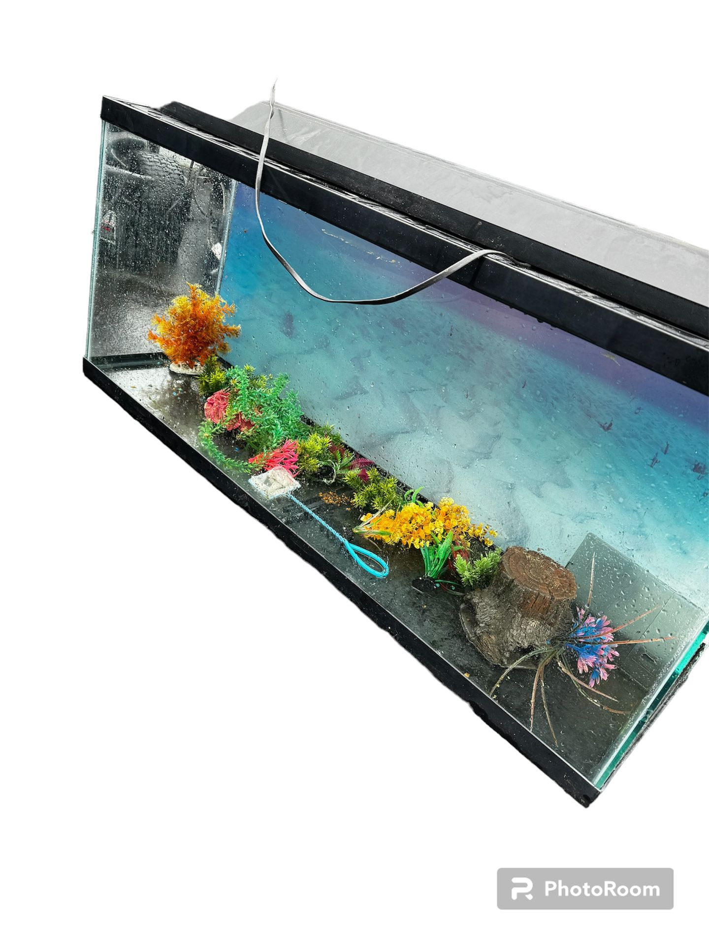 55 Gal. fish tank, stand, LED lights, Filter 100gal.