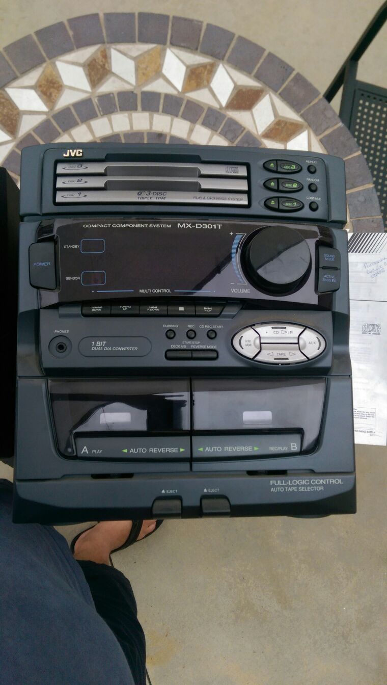 JVC MX-D301T stereo